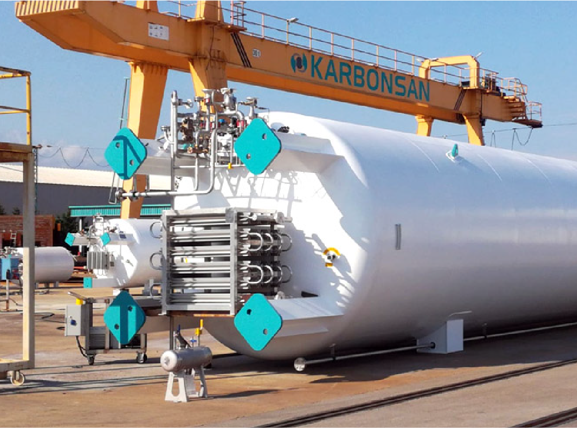 CYROGENIC LNG TANK STORAGE