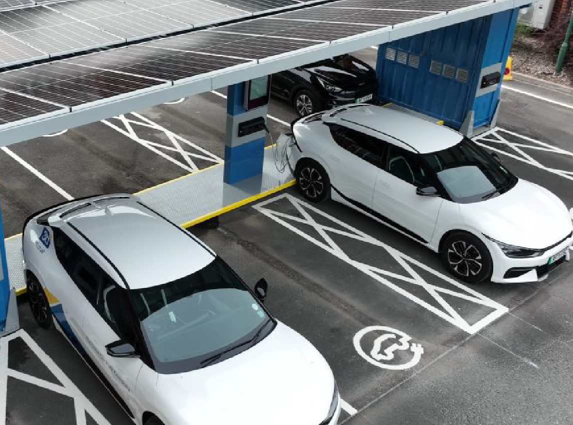 INTEGRATED EV CHARGER SYSTEM